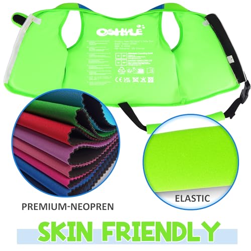 Image of Toddler Swim Vest, Neoprene Trainer with Adjustable Straps and Crotch Strap