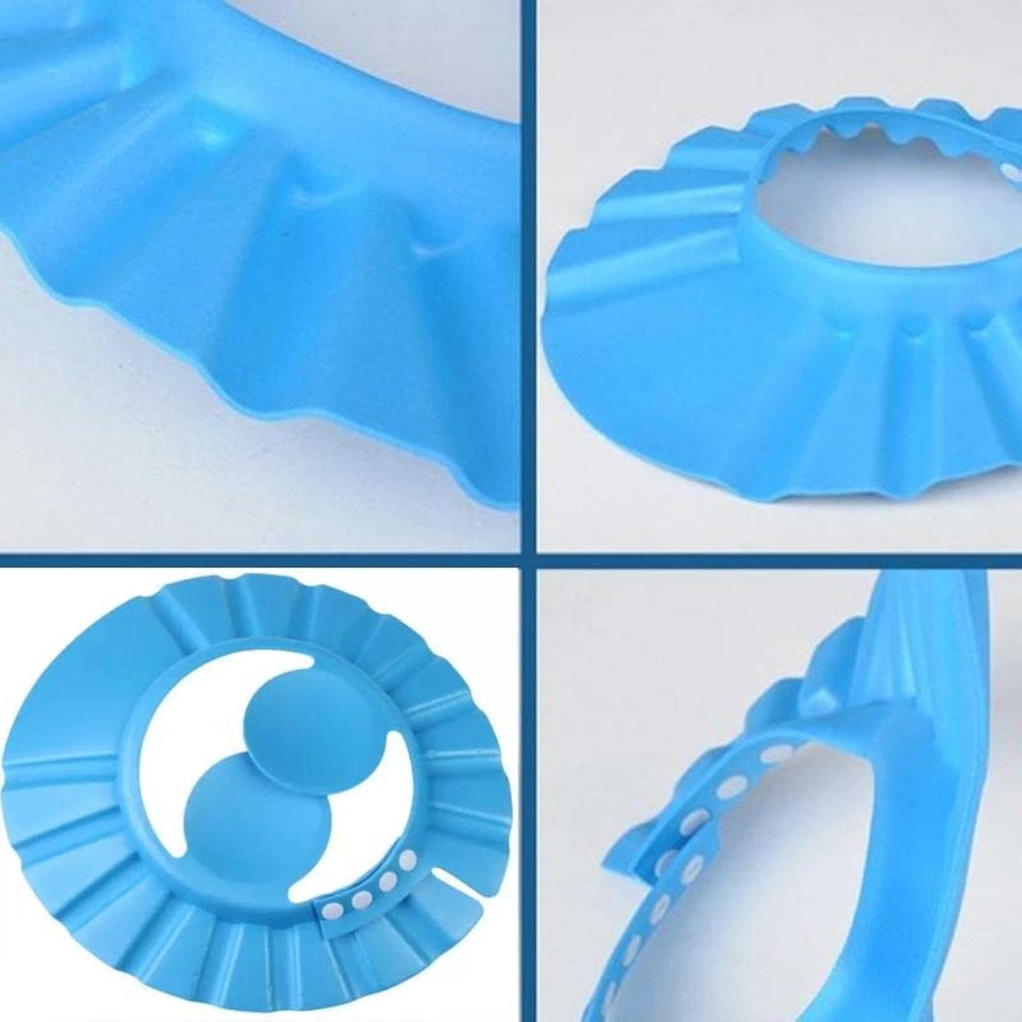 Tear-Free Baby Bath Cap, Waterproof Eye & Ear Protection