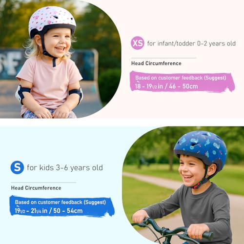 Image of MOUNTALK Kids /Toddler Bike Helmet for Infant /Baby to Children 1 /2 /3 /4 /5 /6 /7 /8 Years Old, Kids Helmets Ages 5-8 /8-14,Skateboard Helmets for Youth Boys and Girls