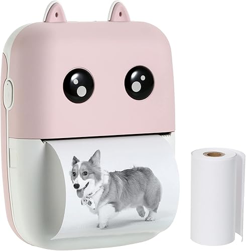 Miniatura 1 de Mini impresora mini impresora térmica inalámbrica de fotos mini impresora portátil de 200 ppp para Android iOS impresora de fotos portátil para