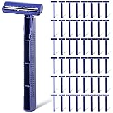 Chumia Twin Blade Razors for Men Stainless Steel Disposable Razors Men Bulk Plastic Shavers Multipurpose Portable Manual Disposable Shavers for Bathing Hotel Travel(195 Pieces)