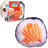 Seriously Super Sized 24-inch Stuffed Sushi Food Plushie, Supersize Food Plush, Sushi Pillow, Kids Toys for Ages 3 Up by Just Play