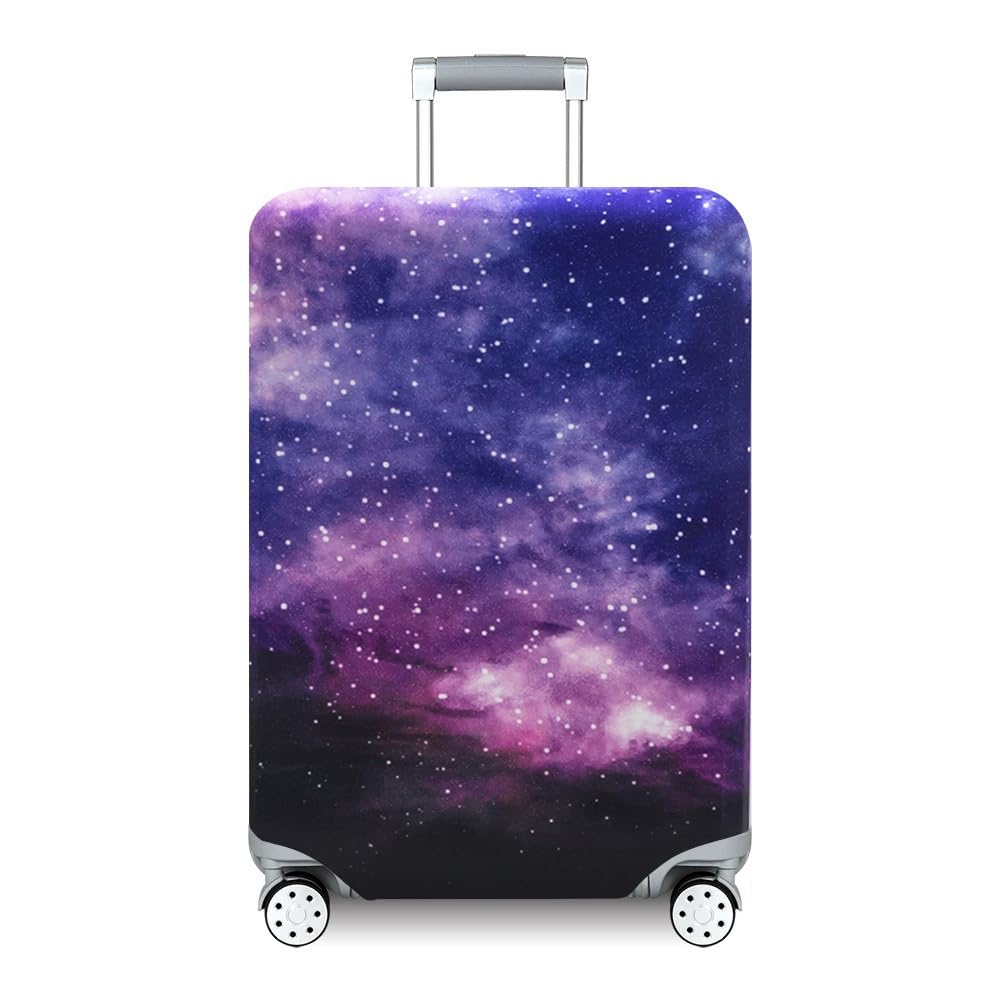 Custodia per bagagliaio Luggage Cover 22-28 pollici, copertura bagagli per viaggio Luggage, custodia trolley, Cielo stellato, M-22-24 Zoll, tempo libero