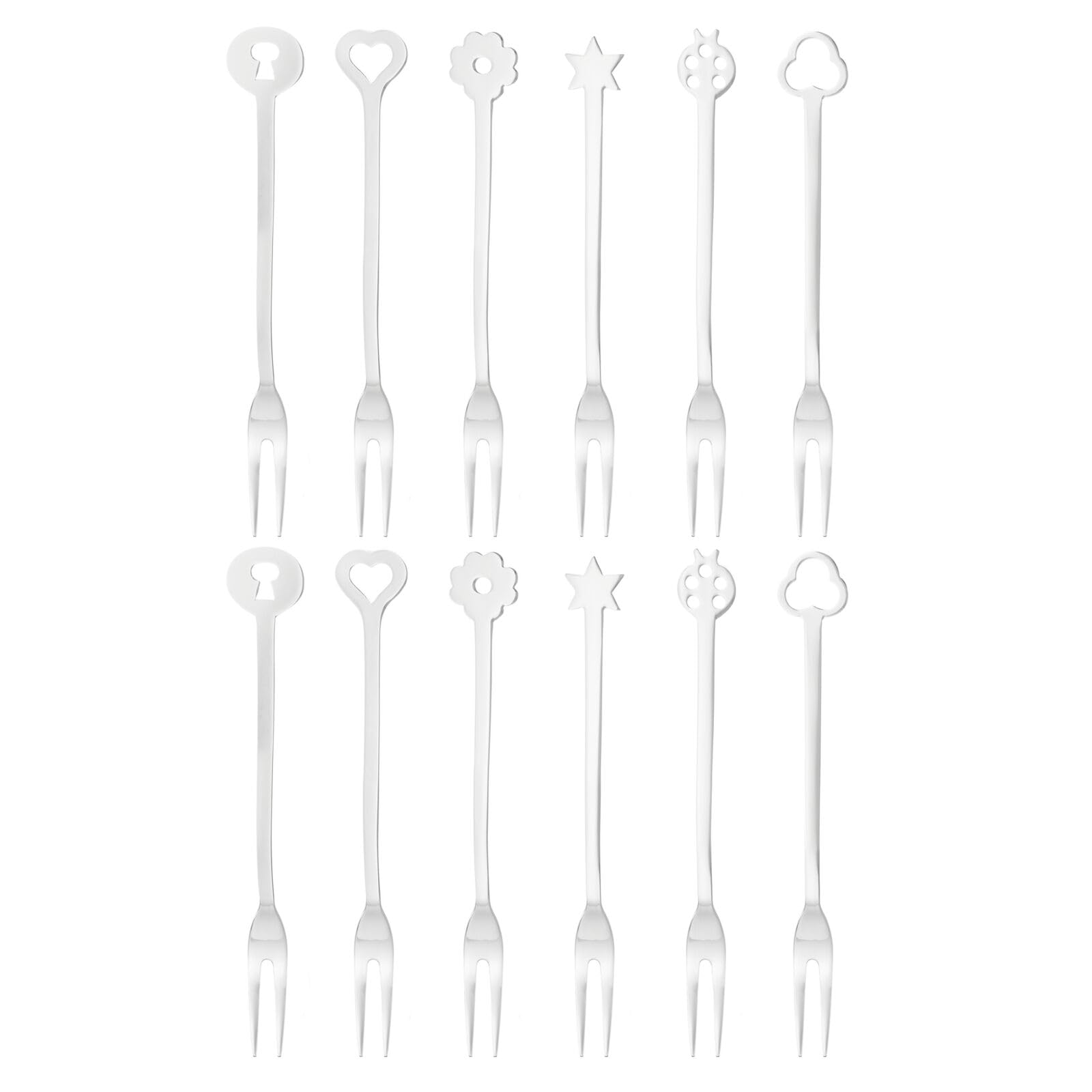Sambonet Set 12 Forchettine Segnaposto Party Portafortuna 52550C98