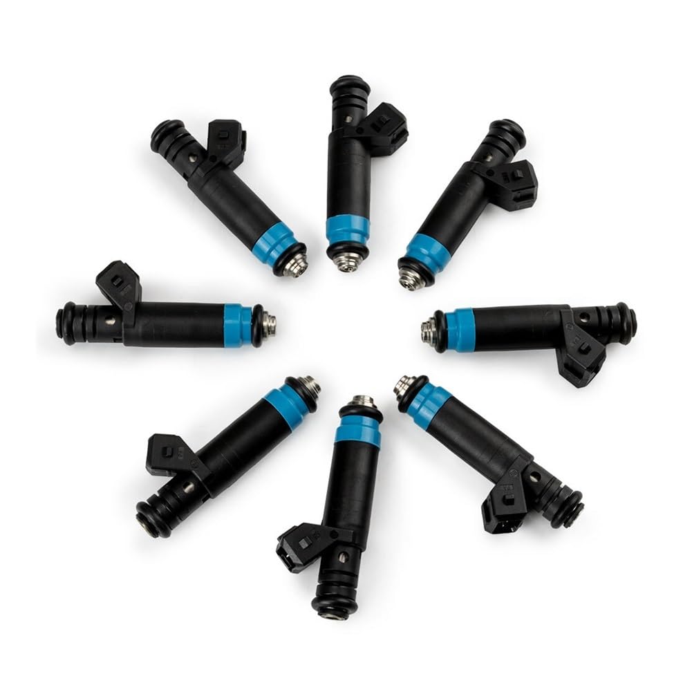 Car Petrol Injector 4/8PCS High Impedance Fuel Injectors FI114992 FI114991 XZGC5009 for for Deka 80LB 850cc 1000cc EV1 Siemens
