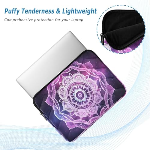 Funda para portátil 13-14 pulgadas con diseño Boho Mandala Floral miniatura 5