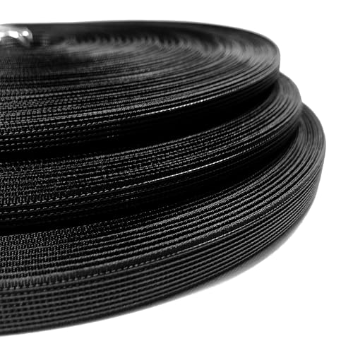 2 Ballenas De Poliéster Para Costura (92 Metros), Ballenas Plásticas, Corset, Varillas, Manualidades, Accesorios De Costura, Vestidos, Bolsos, Entre Otros, Rollo De 46 Metros, (Negro 332, 10 mm)