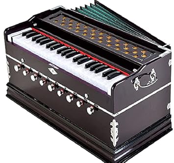 Sitting Style Best Harmonium 9 Stopper, Chudidaar Bellow, 42 Key, Two Reed, Bass-Male, Kapler, Harmonium With Cover