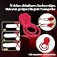 Penisring Vibrator mit Klitoris Stimulator, Penis Ring Vibratoren Sex Spielzeug für Männer Paare Frauen, 9 Vibrations Cockring Erotisches Sexspielzeug Mann Paar Frau Extrem, Penisringe Sex Toys