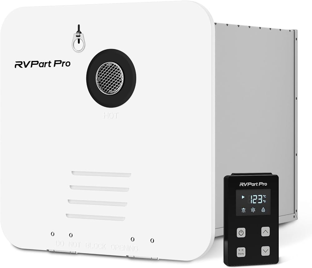 RVPart Pro RV Tankless Water Heater Propane - RV Instant Water