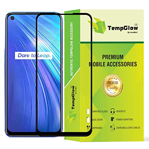 Image of Screen Protector for Oppo A53 (Black) Tempered Glass Edge-to-Edge 6D Screen Guard With Installation Kit