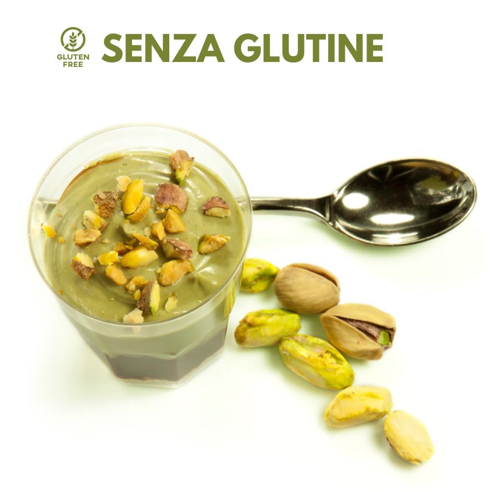 SEMAR® | Crema para untar de pistacho - MADE IN ITALY - 1KG ideal para uso particular y comercial (Sin Gluten)