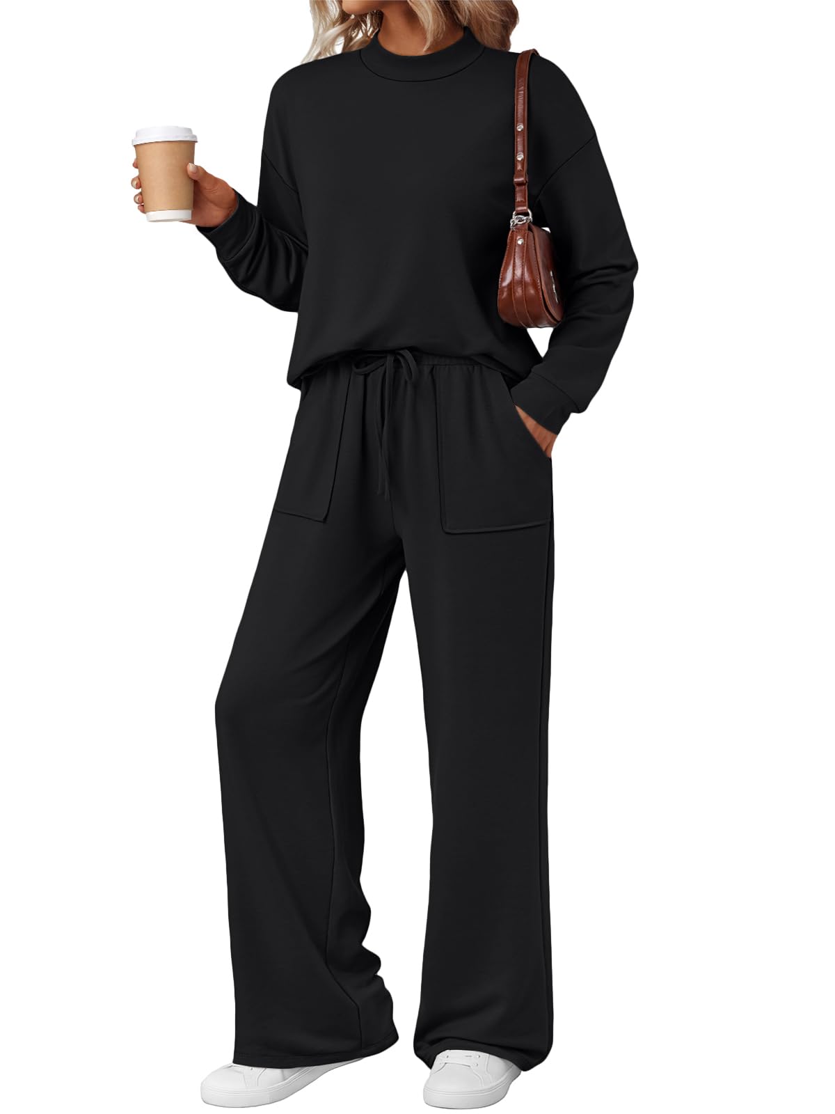 LILLUSORY Mock Turtleneck Set