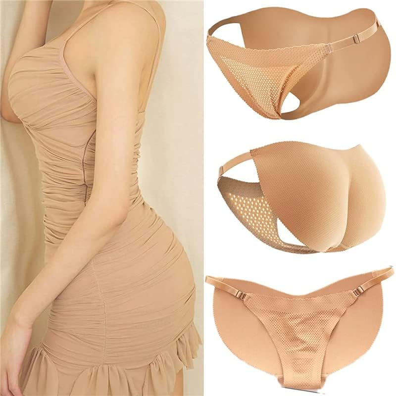 Image of Butt Lifting Panties Seamless Pads for Bigger Butt - Padded Underwear for Women, Adjustable Shapewear