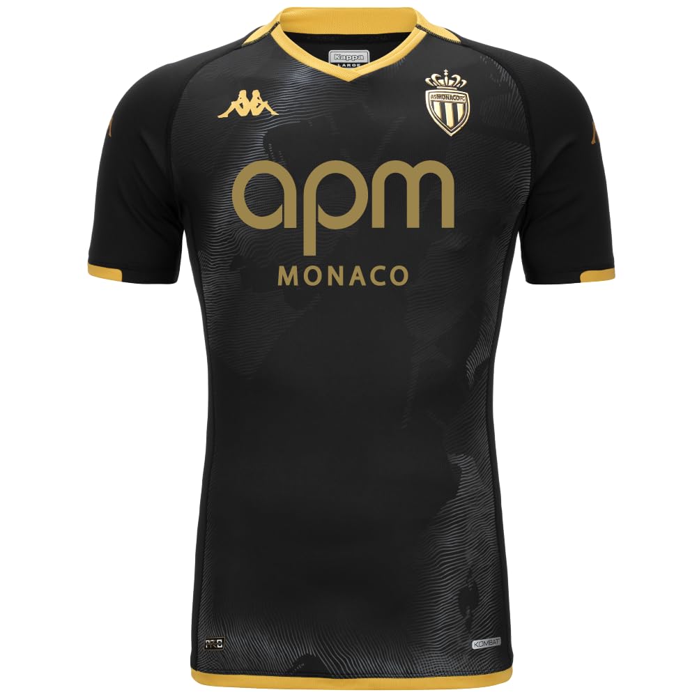 Kappa Kombat Away Monaco Act Jersey ASM | Man | Size 8Y | Green DK Rain/Green Grove SP