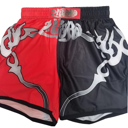 Image of Kids Boys Muay Thai Shorts Boxing Kickboxing MMA Club Training Competitions Athletic Trunk