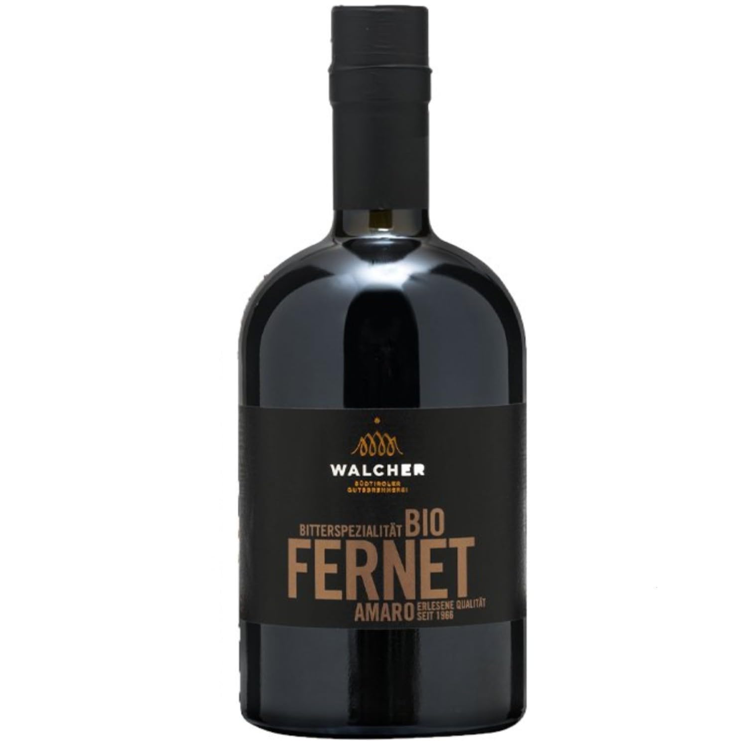 Walcher Bio Fernet Amaro bitter Südtirol Italien inkl. FeinWert E-Book (1 x 0,5l)