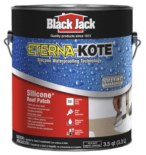 Black Jack® ETERNA-KOTE® Silicone ROOF Patch - 1 Gallon