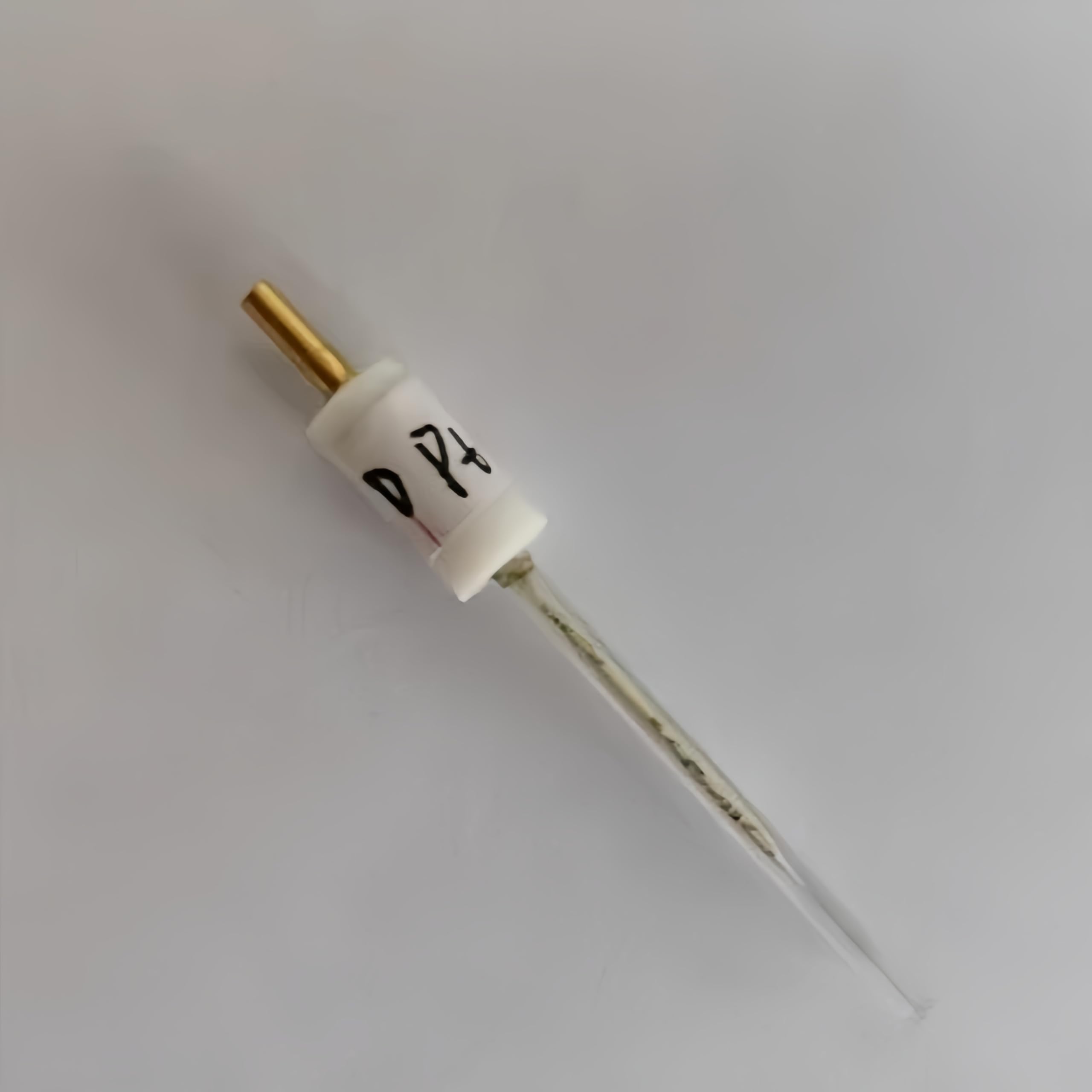 Elettrodo ultramicro in platino da 25 μm, vetro borosilicato da 2 mm | Pronto all'uso for micromisure elettrochimiche.SECM & Sensing