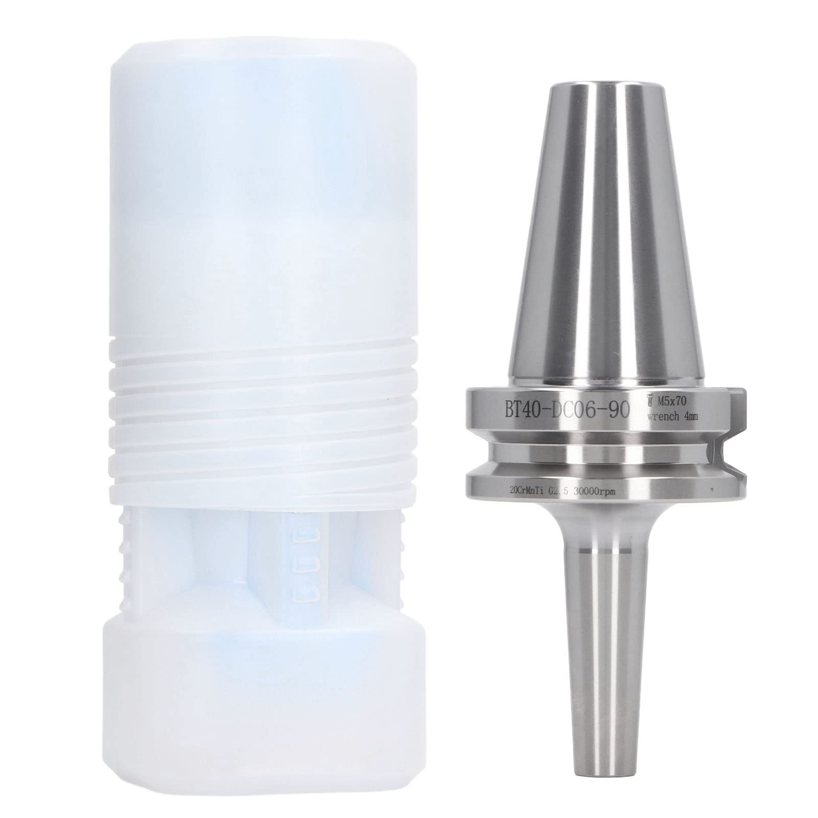 Accuracy CNC Tool Holder for Engraving Machines and Milling Lathes, M5x70 Mounting Screw, Compact to Vibration, AT3 Taper Accuracy, 30,000rpm Speed, Ideal