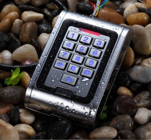 Boîtier métallique contrôle d'accès RFID EM extérieur étanche IP68 avec clavier à code digicode - 3