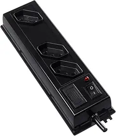 Filtro de linha para pc gamer Notebook som | Involts (3 TOMADAS)