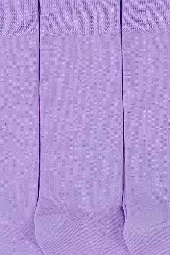 ToBeInStyle Unisex Colorful One Size Fits Most Dress Crew Socks2