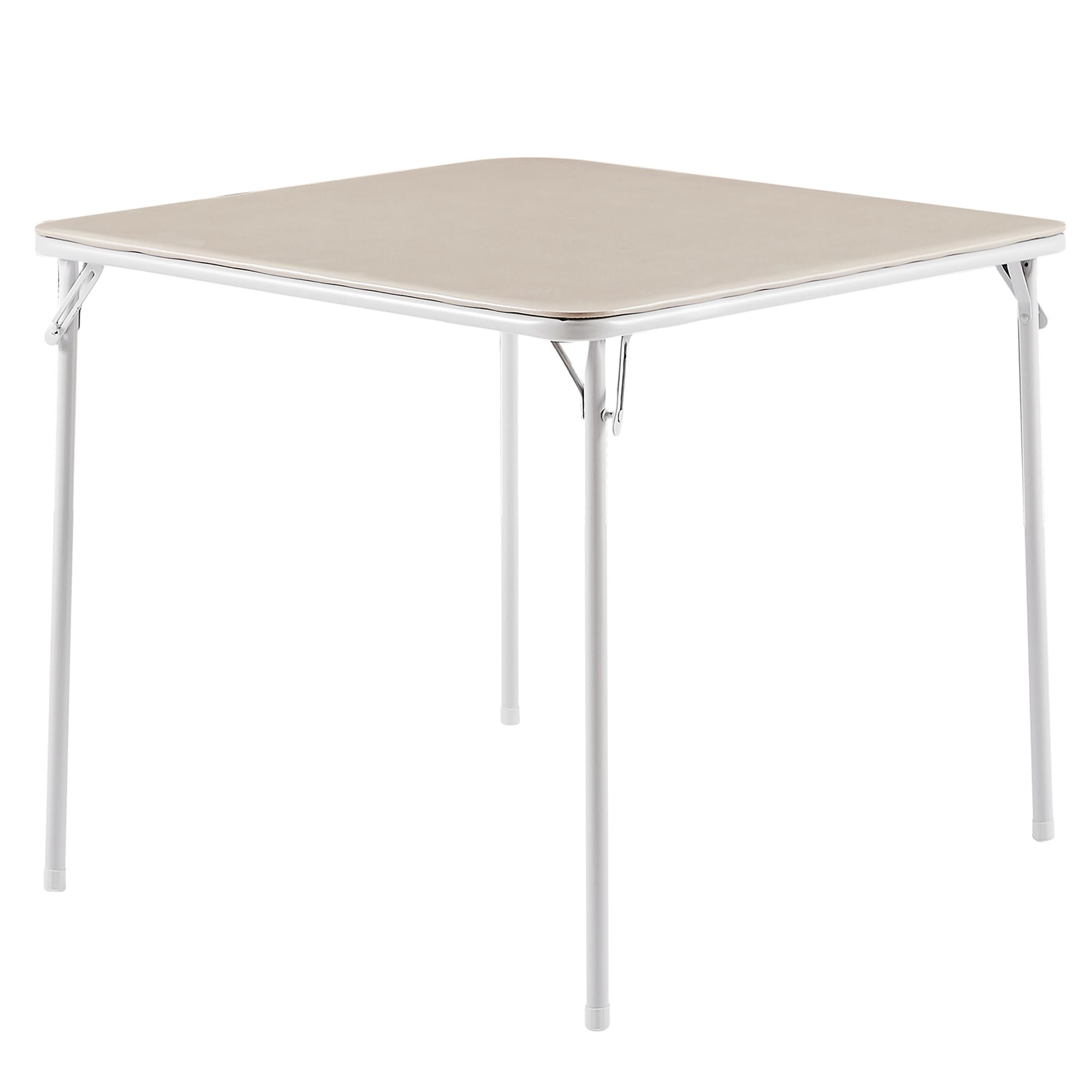 VECELO 34'' Folding Table with Soft Padded Tabletop, Portable Multifunctional for Indoor/Outdoor, Home, Parties, Picnics, and Games