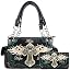 Zelris Faith Love Hope Cross Angel Wing Women's Conceal Carry Tote Purse – Western Floral Design - View #13