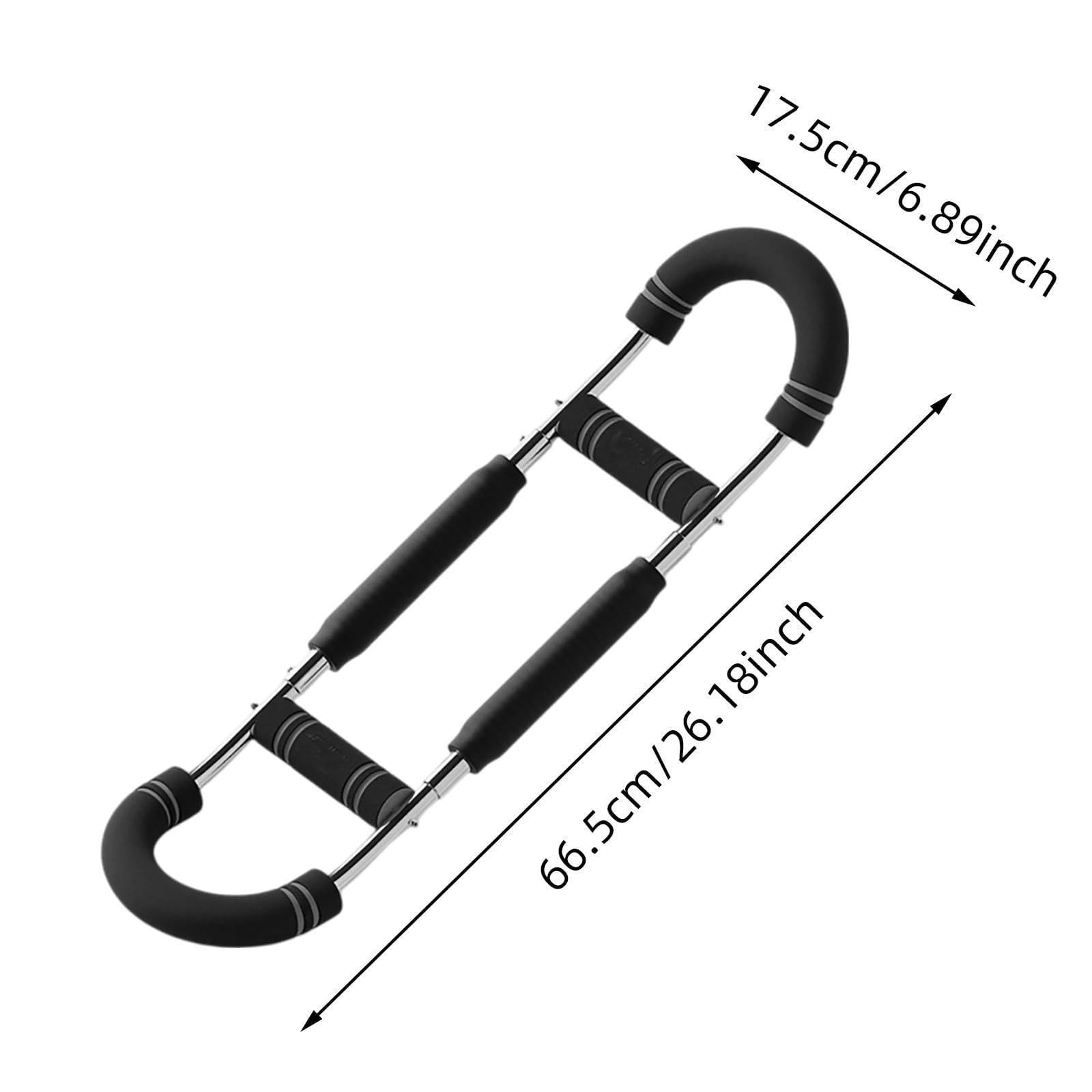 Arm Strength Dispositivo Ejercitador de Brazos Expansor de Pecho Barra de Resistencia de Muelle Herramienta para Fortalecer Músculos Diseño Compacto