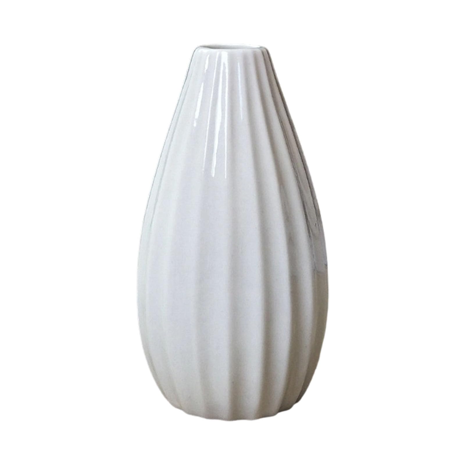 Modern Vertical Textured Ceramic Vases for Freshing Flowers Dry Stems or Green Plant Floral Arrangement Container Pots Ceramic Vases