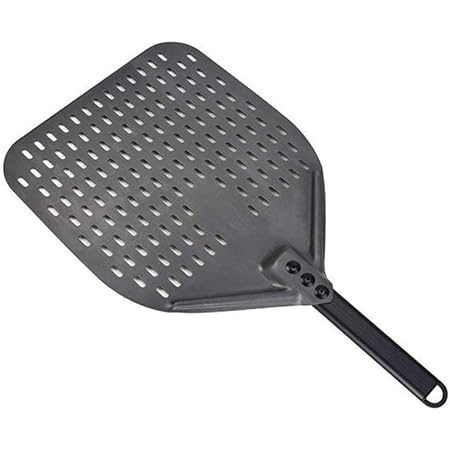 Pala rotante Pala per pizza rettangolare da 12 pollici Pala per pizza in  alluminio con rivestimento duro Pala per pizza corta Forata : Amazon.it:  Casa e cucina