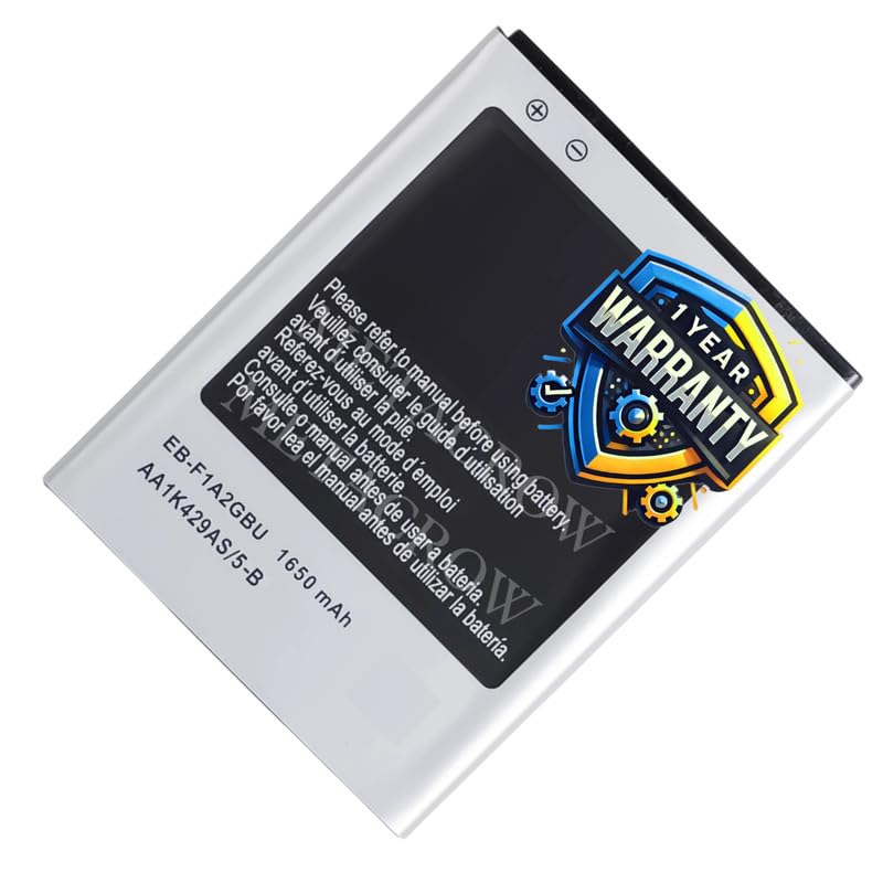 Image of Original EB-F1A2GBU Battery Compatible for Samsung Galaxy S2 - (1650mAh) - 1 Year Warranty BC46