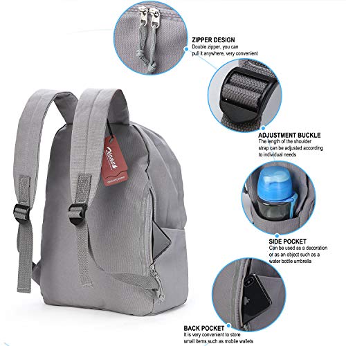 Zicac Unisex Diy Canvas Backpack Daypack Satchel Backpack thumb #5