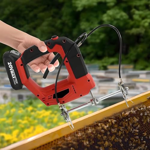 Outils d'abonds de ruche électrique rouge pour faciliter vos récoltes
