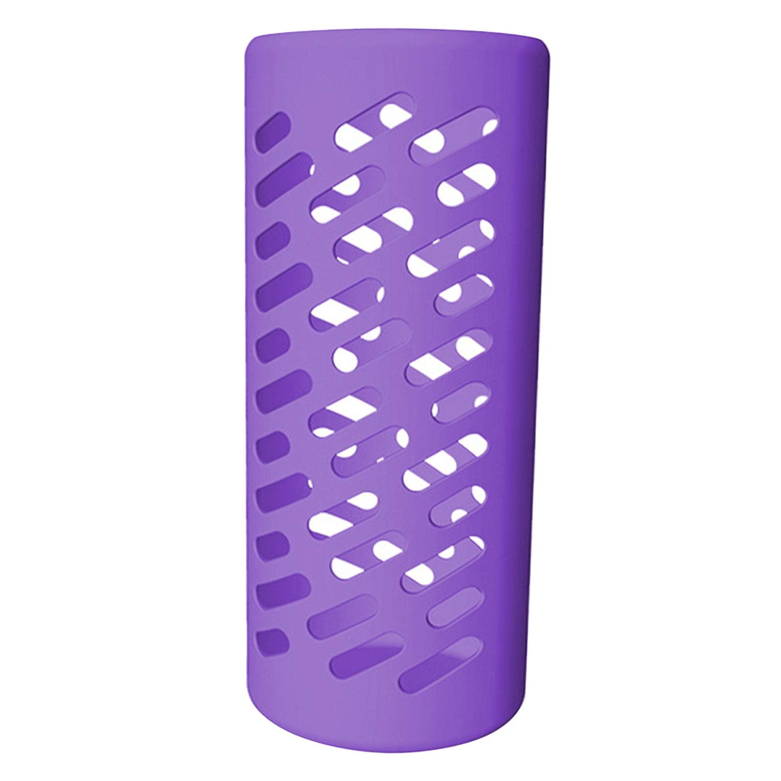 Silicone Bottle Sleeve Nonslip Protective Cover Insulated Purple 32oz