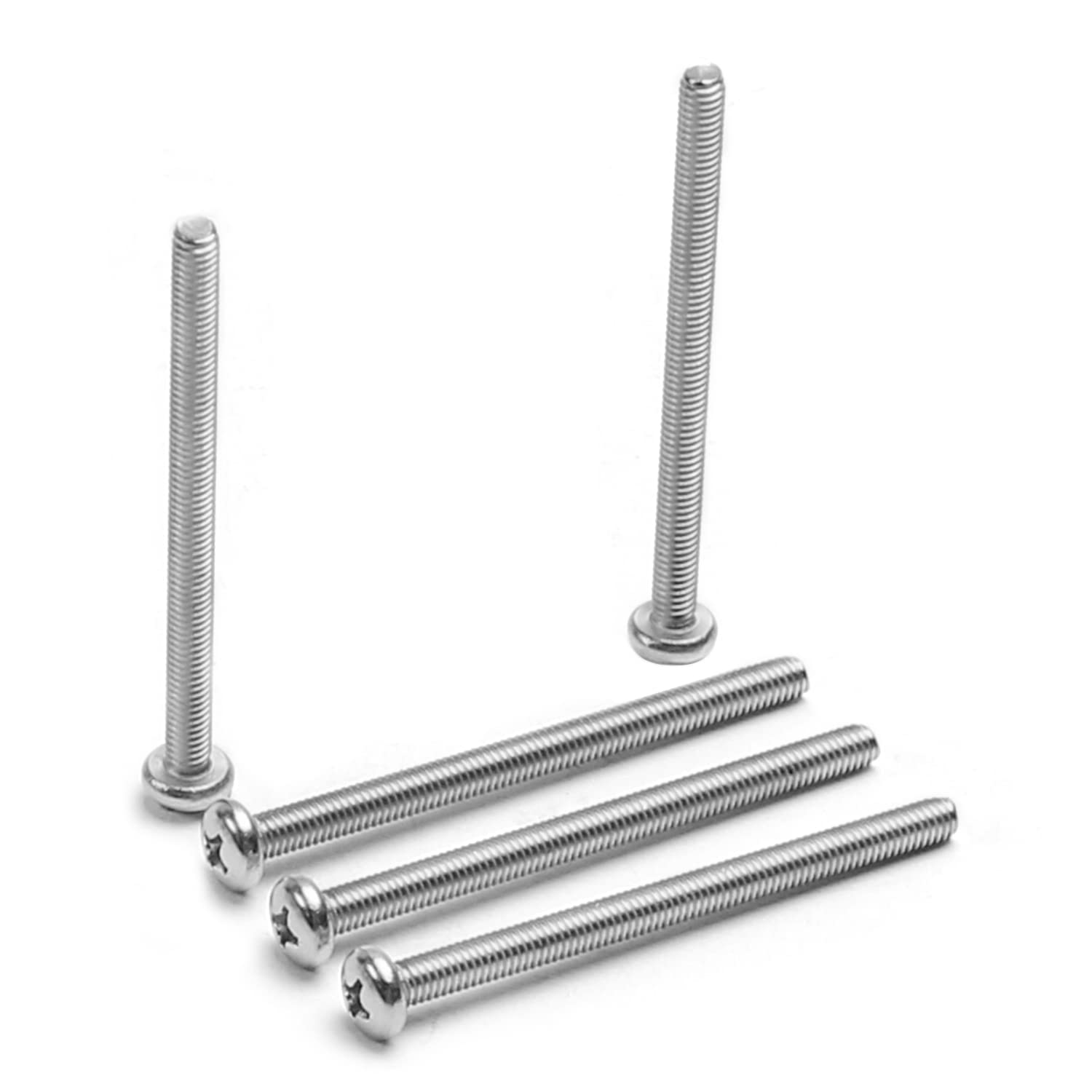 M4 Machine Screws - 30 Pack Stainless Steel -18