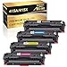 Price comparison product image Arcon Compatible Toner Cartridge Replacement for HP 415A 415X W2030A W2030X Color Laserjet Pro MFP M479FDW M479DW M479FDN M479FNW M454DW M454DN M479 M454 (Black,Cyan,Yellow,Magenta, 4-Pack)