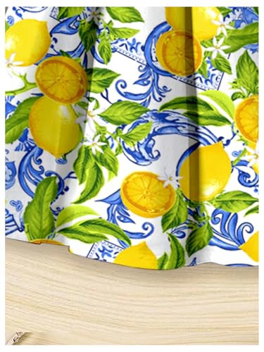 Floerns Girl's Summer Fruit Graphic Print Tank Dress Sleeveless Ruffle Hem Cute Midi Dresses4