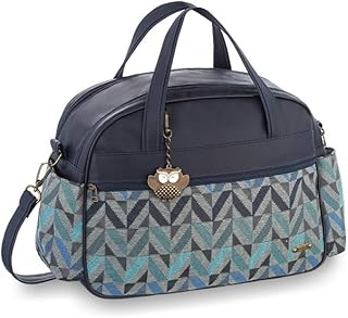 Bolsa Maternidade Safira Marinho - Fazendo Arte, Fazendo Arte, Marinho