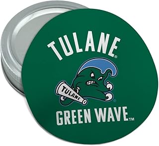 Tulane University Green Wave Round Rubber Non-Slip Jar Gripper Lid Opener