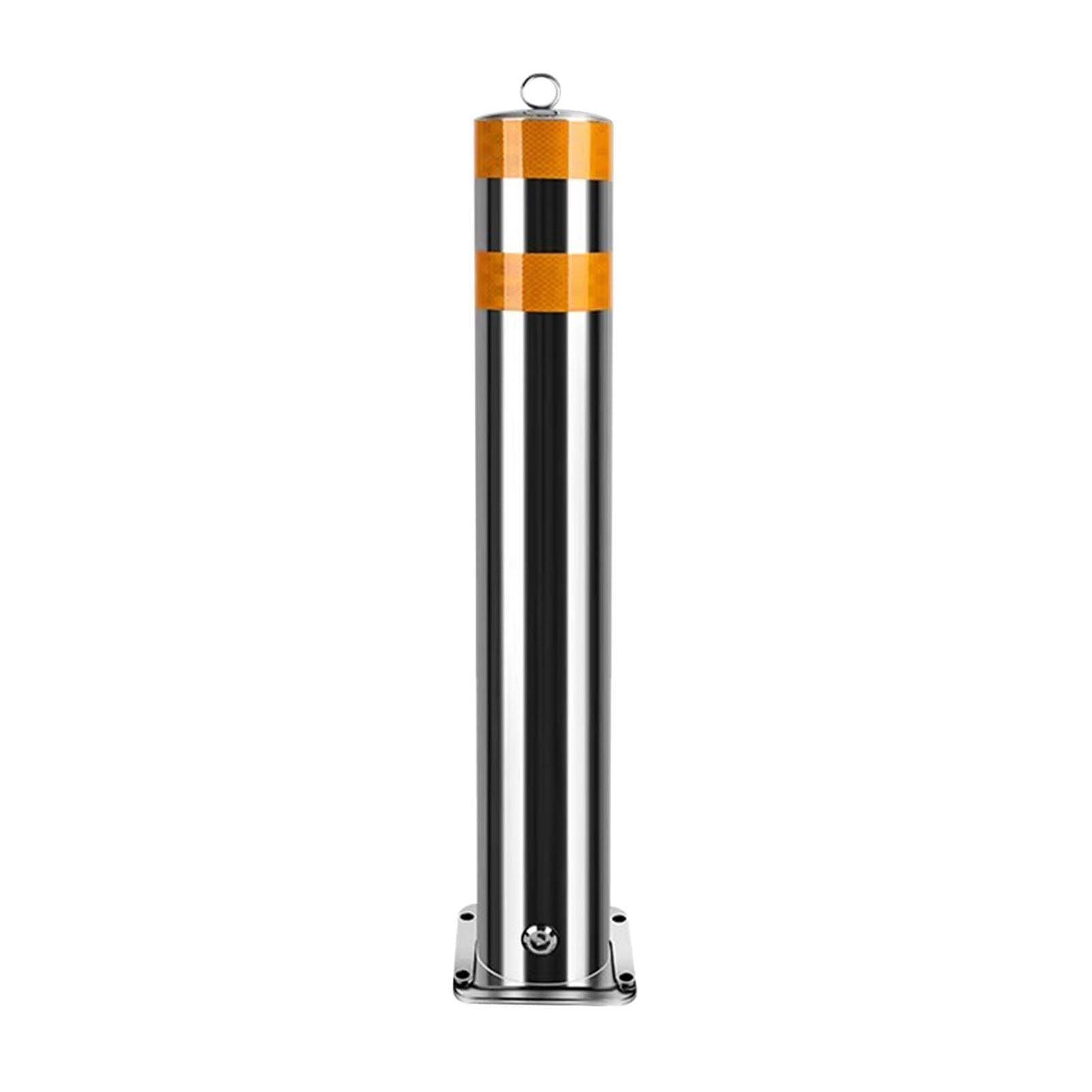 LJXFYSD Post High-visibility Parking Bollards, Lockable Removable Safety Bollard with Installation Kit, for Parking Lots and Commercial Entrances
