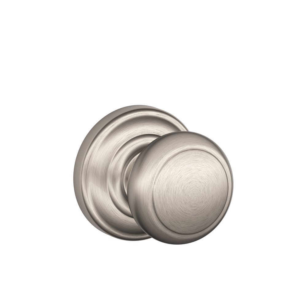 SCHLAGE SCHLAGE Trim Dönmeyen Kilitli Topuz, Saten Nikel (F170 VE 619 VE)