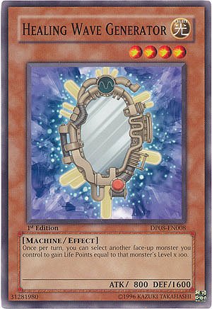 Amazon.com: Yu-Gi-Oh! - Healing Wave Generator (CSOC-EN001) - Crossroads of  Chaos - 1st Edition