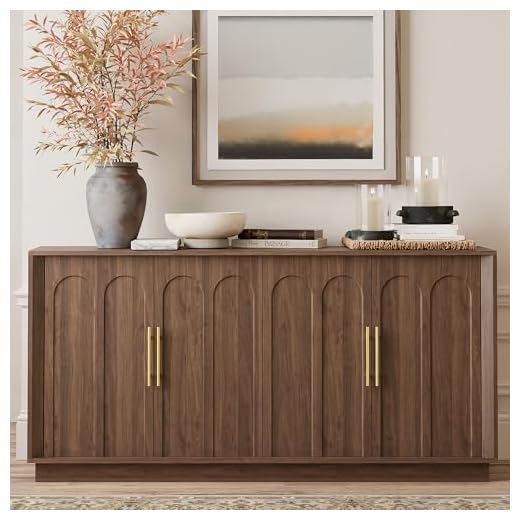 Stylish FORTUNETEC Sideboard Buffet Cabinet