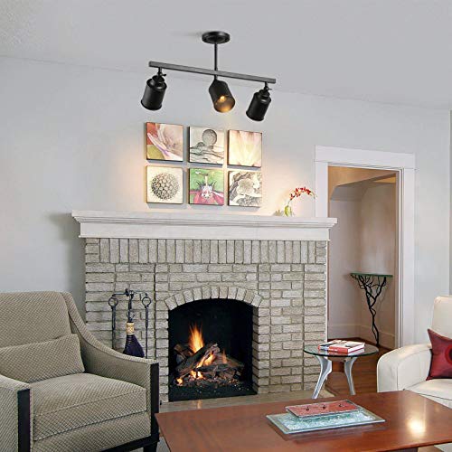 image for LNC 3-Light Track Lighting with Adjustable Heads,Industrial Ceiling Li