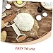 Amosfun Double Ends Dough Rolling Pin Versatile Baking Roller for All Dough Types Construction Effortless Rolling for Consistent Results for Home Bakers