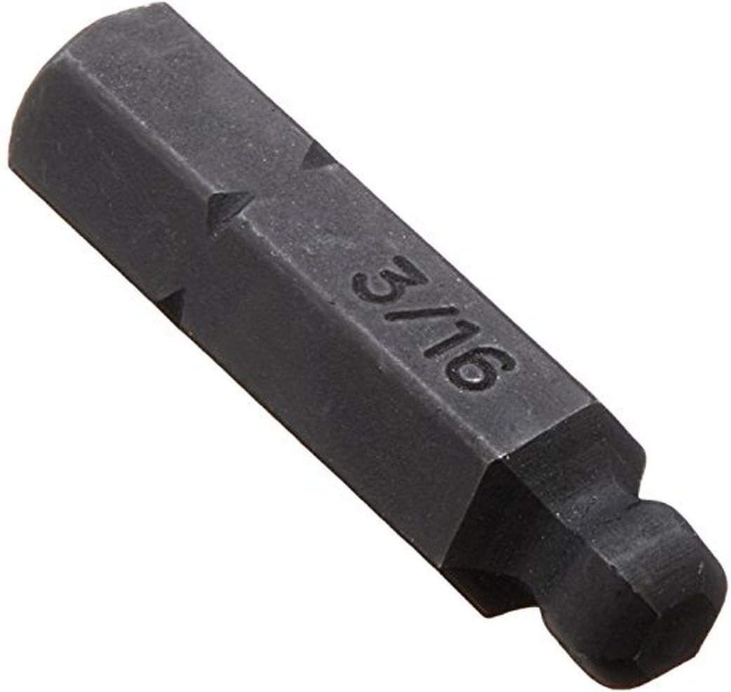 Bondhus 11010 3/16 Ball End Tip Insert Bit w/ProGuard Finish, 1.0, 10 Piece