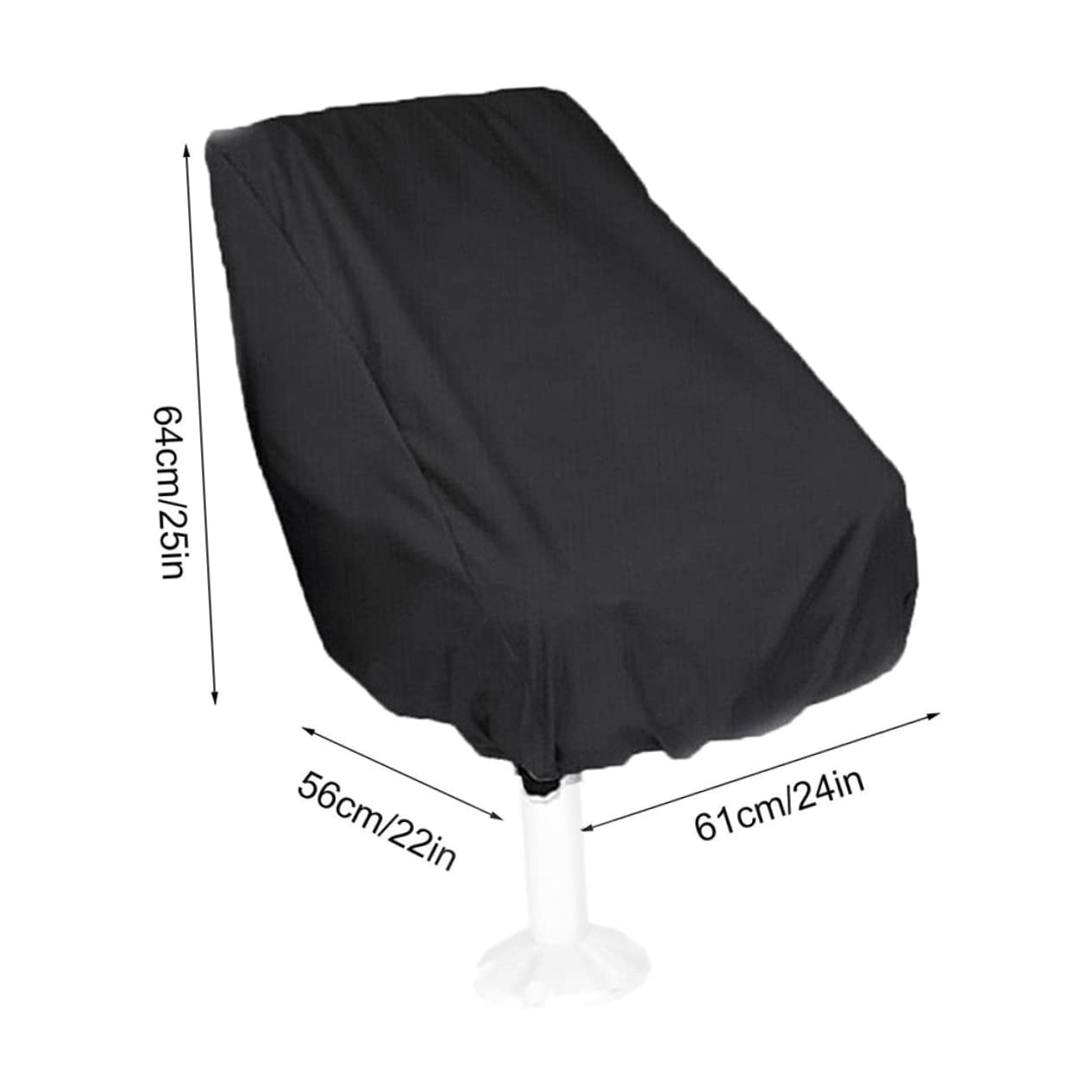 HANABASS Rv Seat Covers Captain's Chair Cover Boat Seat Protector Easy Install Waterproof