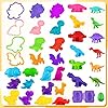 Oun Nana Dinosaur Dough Tools Set for Kids, 27 PCS Dinosaur Molds and Accessories for Creative Fun, Dough Starter Kit for Kids Ages 2-8, Random Color #5